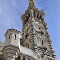 Visite de La basilique Notre-Dame de la Garde et les ex-voto. Le jeudi 29 décembre 2011 à Marseille. Bouches-du-Rhone. 